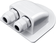 Solar Cable Entry Gland, Waterproof Solar Double Cable Connector Cover Solar Pho