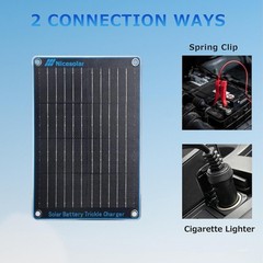 Easy-to-Use 10W Solar Panel with 6.5ft Cable – Perfect for Outdoor Adventures