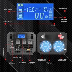4000W Complete Solar Panel Kit Solar Power Generator 30A Home 110V Grid System