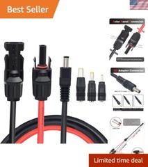 MC4 Solar Panel Adapter for Portable Power Stations – Easy Charging Solution
