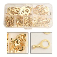 Comprehensive Ring Cable Lug Kit 150PCS Ring Type Crimp Terminal Assortment