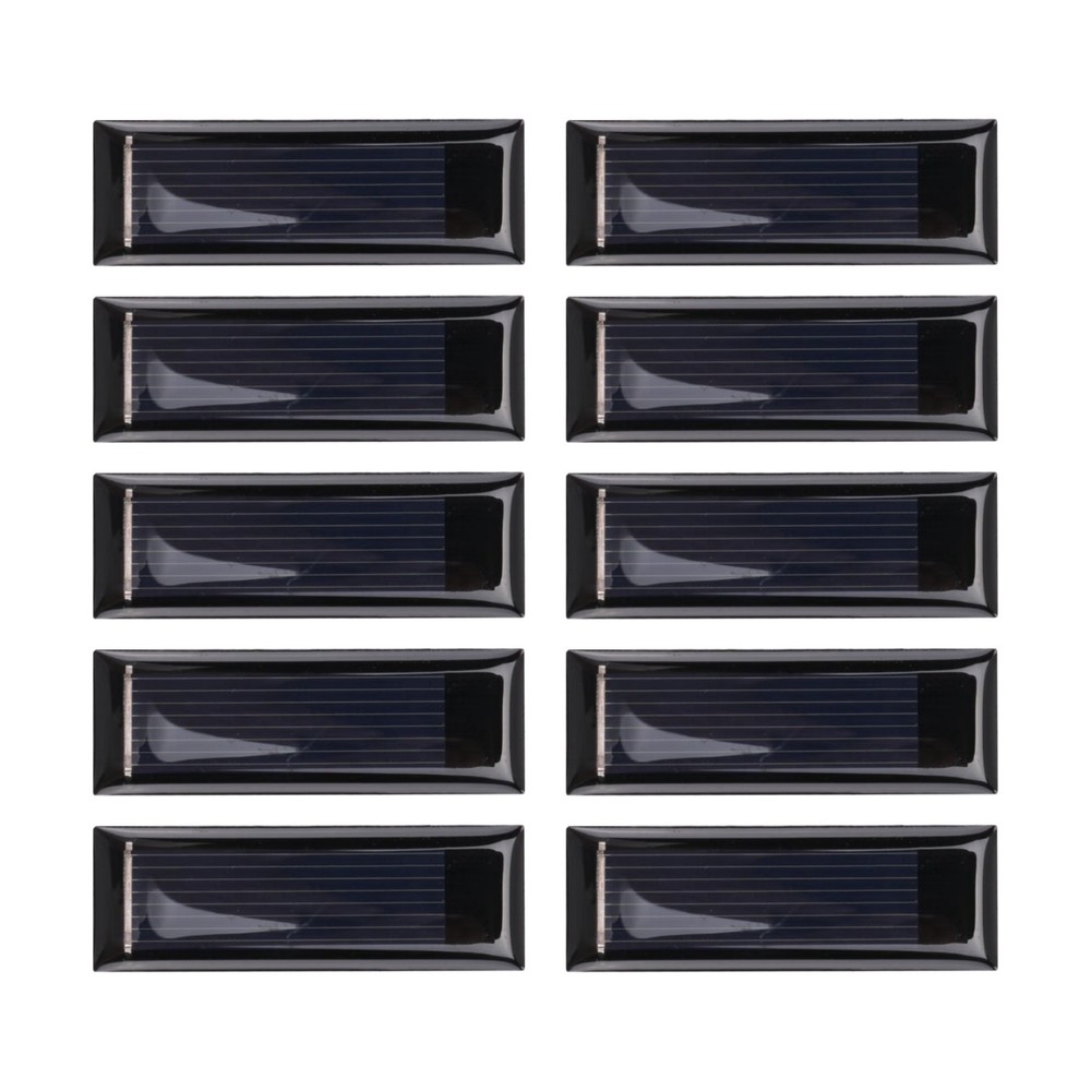 10Pcs Solar Panel 0.5V 100mA Solar Cells Photovoltaic panels Module Sun 4053