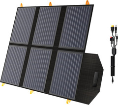 60W High Efficiency Portable Solar Panel Charger for Camping & Power Outages