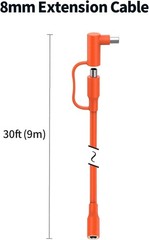 Heavy Duty 8mm Solar Cable for Yeti, Jackery Power Station