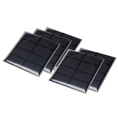 5Pcs 2V 160mA Poly Mini Solar Cell Panel Module DIY for Phone Toys Charger
