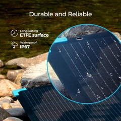 Renogy E.FLEX 80W Portable Solar Suitcase Foldable Solar Panel Off Grid Camping