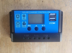Portable Solar Panel 11″ and Solar Charge Controller