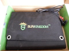 SUN KINGDOM PORTABLE FOLDING SOLAR PANEL