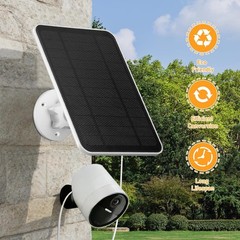 4W 5V Solar Charger for Outdoor Security Camera Solar Panel, 5V Solar Panel
