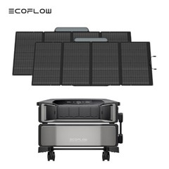 EcoFlow DELTA Pro Ultra 6kWh Portable Power Station with 2x400W Solar Panel