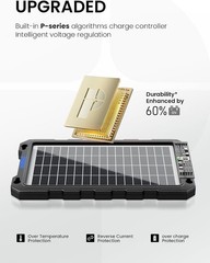 7.5W Solar Battery Trickle Charger Kit – Essential for Automotive & Marine Use