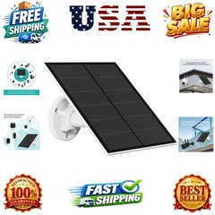 5W Solar Panel for Security Camera Outdoor, 5V USB Solar Panel Charger Compat…