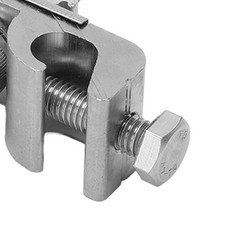 NEW 10Pcs Solar Mounting System Grounding Clip Lug Bracket Clamps Photovoltaic