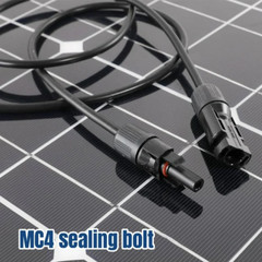 1-10 PCS 100W Solar Panel 12V Mono Home RV Rooftop Camping Off-Grid Power LOT