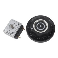 30 60 90 120 Min Oven Timer Switch with Bell AC250V 16A Mechanical Metal Knob