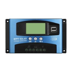 30A-100A MPPT Solar Panel Regulator Charge Controller 12V/24V Focus Tracking New
