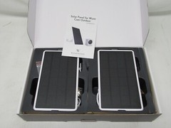 Wasserstein Solar Panel Compatible with Wyze Cam Outdoor/Battery Cam Pro- 2 Pack