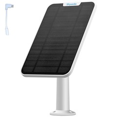Eufy Solar Panel for Eufycam 3/3C/2C/Pro/2/E20/E40/E/S40/S2 – 4W Charging