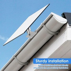 2Pcs Gutter Mount for Arlo, Eufy, Reolink, Aosu, Pro3 Solar Panels that Use 1…