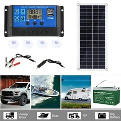 1000W Solar Panel 12V Solar Cell 10A-100A Controller Solar Panel Outdoor Kit