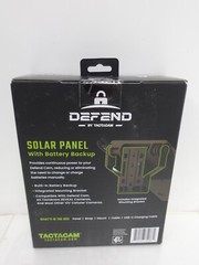 Defend by Tactacam Solar Panel for Cellular Security Camera