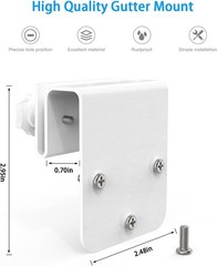 4W Solar Panel for Eufy Security Solocam S340, Weatherproof (Only Solar Panel)