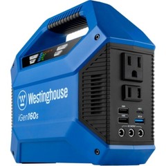 NEW WESTINGHOUSE ELECTRIC 155WH PORTABLE POWER STATION LI-ION IGEN160S