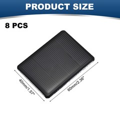 8PCS Mini 2V 0.24W Solar Panels for Solar Power Small Cells