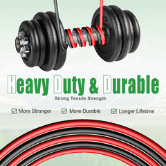 Twin Wire Solar Extension Cable 60FT – 10AWG (6Mm²) Solar Panel Tinned Copper Wi