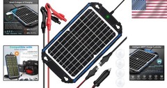 Waterproof Solar Panel Trickle Charger