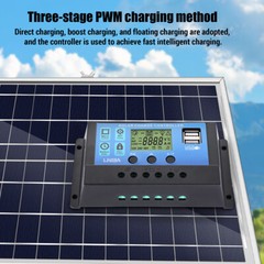 200W 400W Watt Mono Solar Panel Kit 12V Battery Charger RV Home Off-Grid Camping