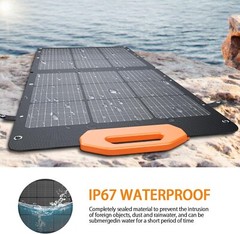 GRECELL 100W Solar Panel Power Stations, Foldable & Portable 21.5V Solar Charger