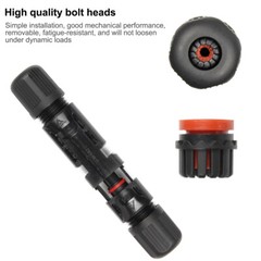 100Pair Solar Cable Connectors 4mm-6mm 30Amp Waterproof Solar Panel Wire Joiners