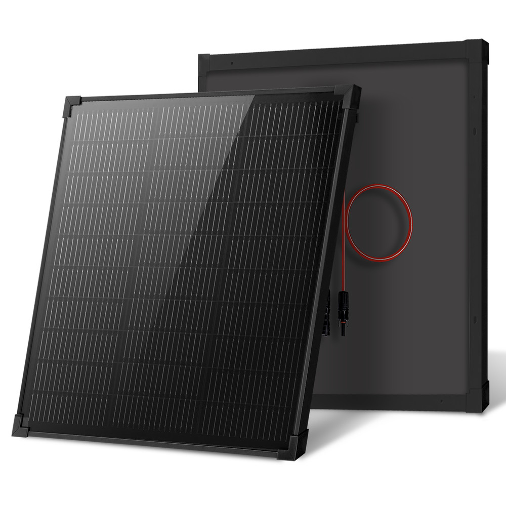 AeternaSol 50W 12V Solar Panel N-Type Mono Home RV Off Grid Battery Roof RV US