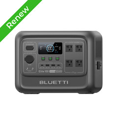 BLUETTI Elite 100 V2 1800W 1024Wh Portable Power Station Off-Grid Power 10ms UPS