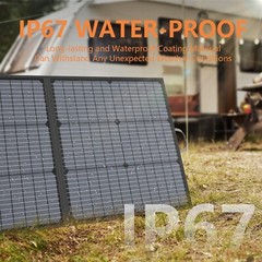 220w Solar Panel Foldable IP67 Waterproof for EcoFlow Powerstations Refurbished