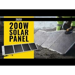 Klein Tools 29251 200W Portable Solar Panel