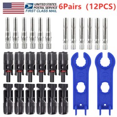 50/20Pairs Pairs Male Female Wire Cable Connector Set For Solar Panel Waterproof