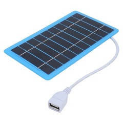 5W 5V Solar Panel Monocrystalline Silicon Efficient Charging Lightweight Po SSFA