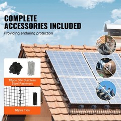 Long Lasting 8in x 100ft Solar Guard Mesh with Enhanced PVC Finish