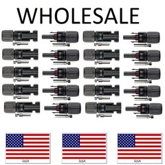 10 Pcs Male Female Wire Cable Connector Set Solar Panel Waterproof