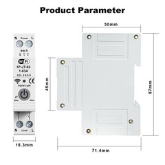 Remote Control Breaker Convenient Home Control Flexible Scheduling Options