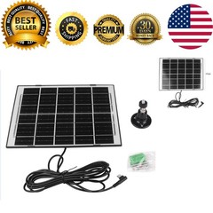 6V Waterproof Solar Panel 7W for Chicken Coop Door with New Cold-Proof Materi…