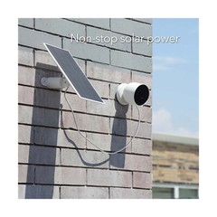 Wasserstein Solar Panel, Solar Panel Charger for Google Nest Cam Outdoor or I…