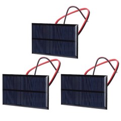 3Pcs Mini Solar Panel DC 6V Polysilicon Solar Cell Charger Module Solar DIY S…