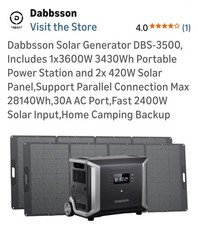 Dabbsson Solar Generator DBS 3500.