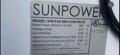 Solar panel Sun Power Solar Panels With Mounts & Optimizers Built In Buy 1-100