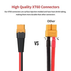 10AWG 2FT XT60 Solar Cable 2 10 25 35 50 75 100FT XT60 Extension Cable