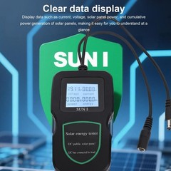 Solar Panel Multimeter Tester for Photovoltaic Module Voltage Current and Power