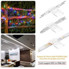 Strong LED Strip Light Mounting Brackets for Secure and Stable Placement
